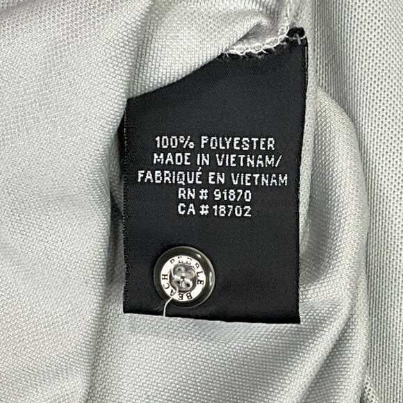 Yuengling Polo Shirt Mens 2XL Golf Gray Pebble Beach Performance Golden Pilsner - Picture 9 of 9